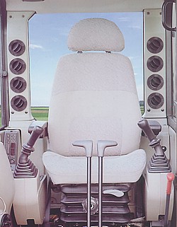 Miniescavatore Daewoo  Solar 75 v - Area di Lavoro