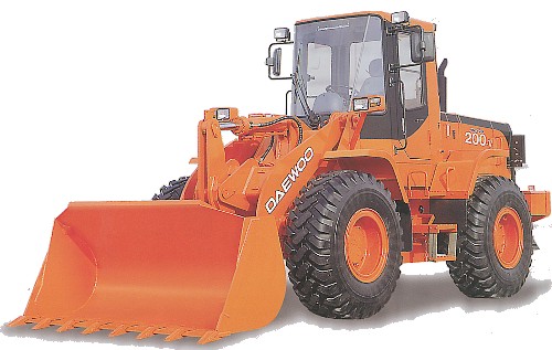 Daewoo - Pala Gommata Mega 200 - v