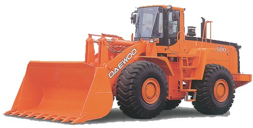 Daewoo - Pala Gommata Mega 500 - v