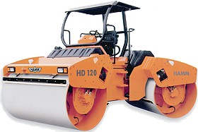 Hamm Rullo Tandem Vibrante Articolato HD 120.4